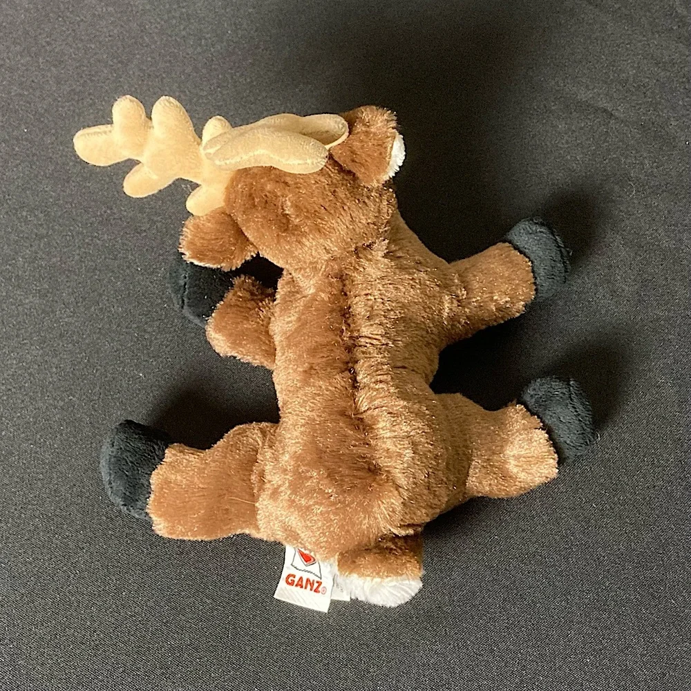 ⭐️ Almost Vintage 2007 Ganz Webkinz Reindeer Plush No Code